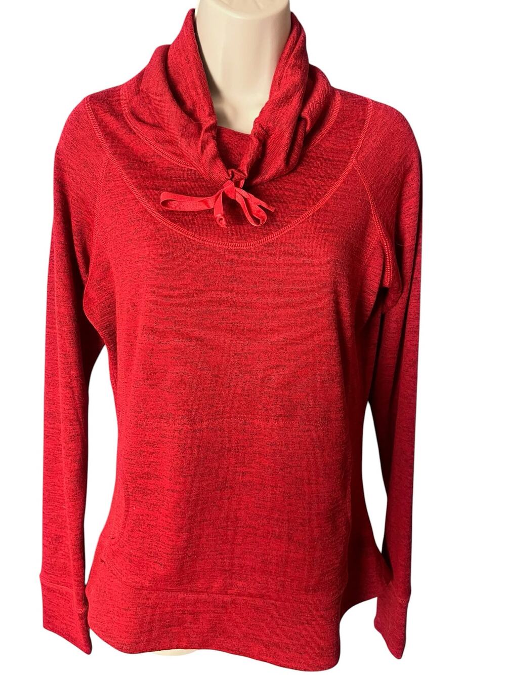 Kuhl Women’s Lea Pullover Sweater Red Medium Cozycore Cabincore Fall Winter Soft